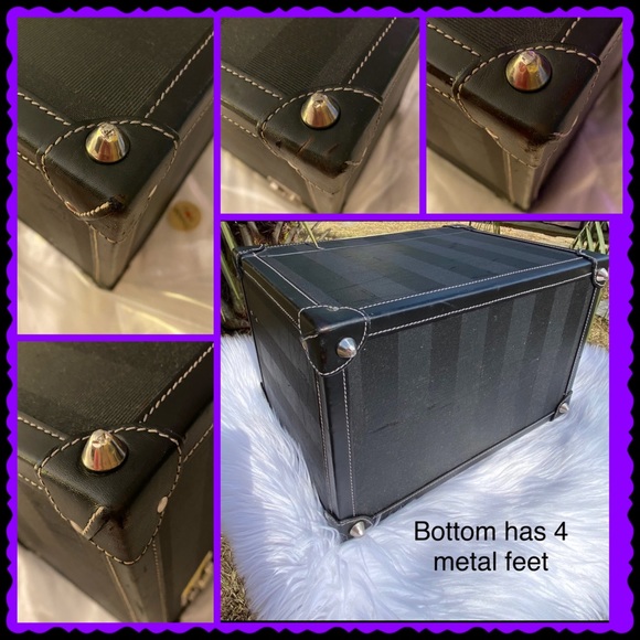 Fendi Train Case, RARE Vintage🧳Travel🧳Italy🇮🇹 - Picture 16 of 16